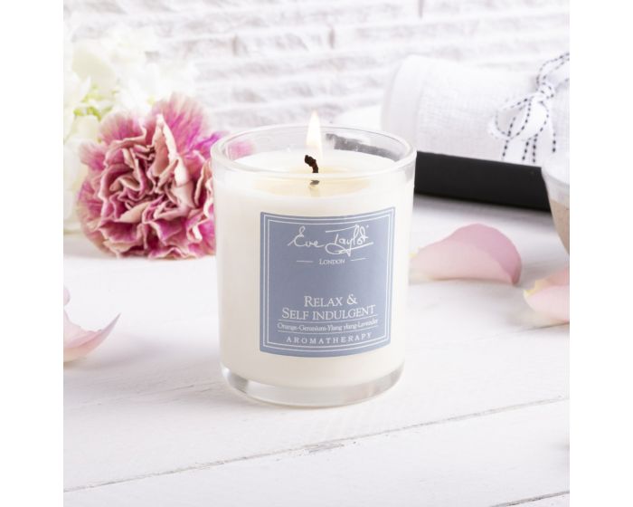 Relax & Self indulgent massage candle