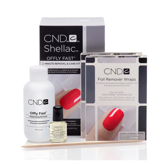 CND Shellac home gel removal kit